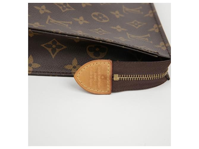 Louis Vuitton Clutch da sera Marrone - vista 4