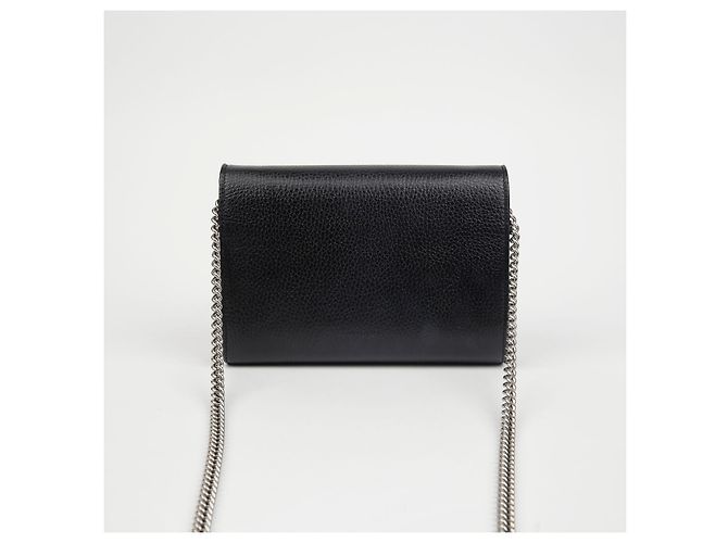 Gucci Borsa a tracolla Dionysus con catena Nero - vista 3