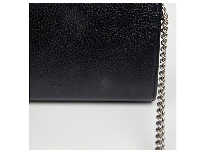 Gucci Borsa a tracolla Dionysus con catena Nero - vista 4