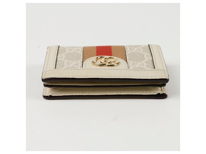 Gucci Tarjetero Ophidia Blanco - vista 5