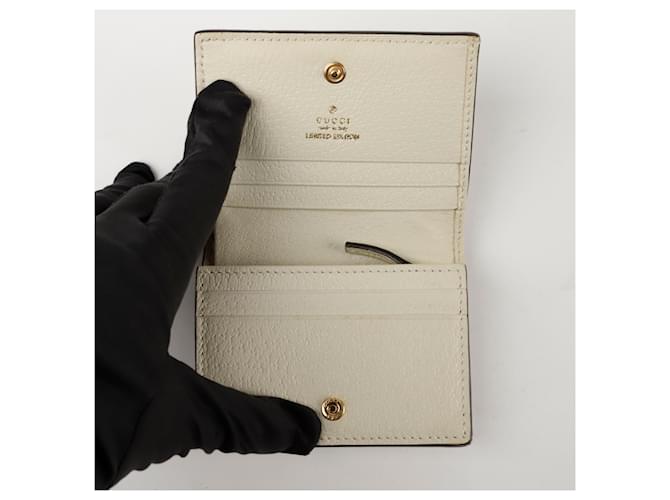 Gucci Tarjetero Ophidia Blanco - vista 6
