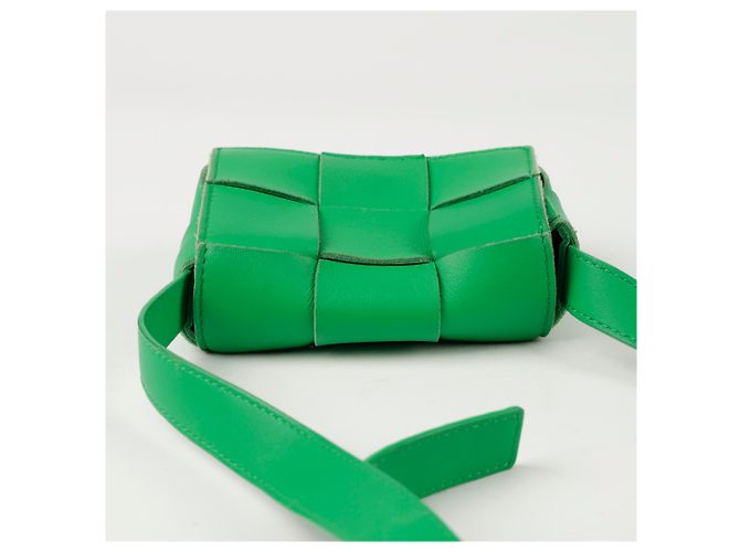 Bottega Veneta Borsa a tracolla mini Cassette - vista 4