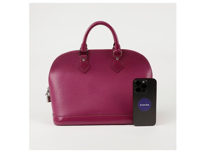 Louis Vuitton Alma PM Tote Bag Lila - Ansicht 10