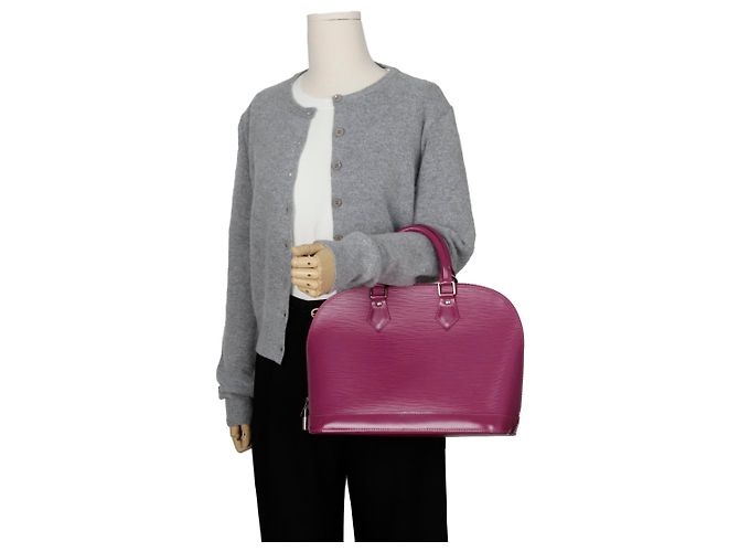 Louis Vuitton Alma PM Tote Bag Lila - Ansicht 12