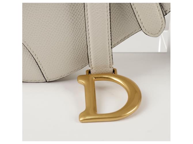 Saddle Dior Mini Satteltasche Weiß - Ansicht 2