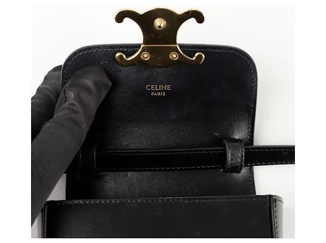 Céline Borsa a spalla Claude Mini Nero - vista 10