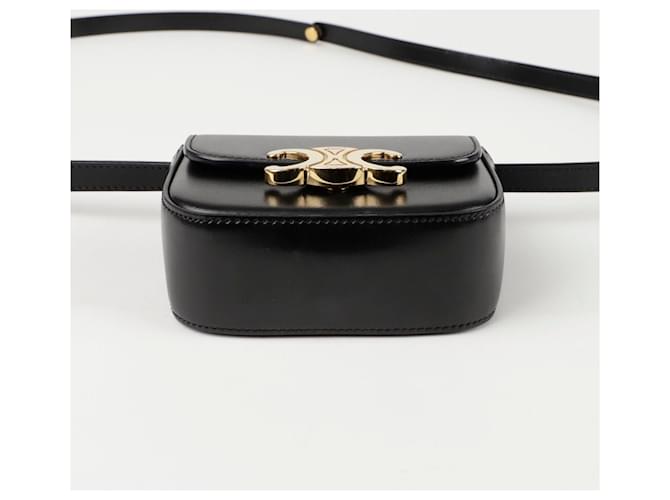 Céline Borsa a spalla Claude Mini Nero - vista 6