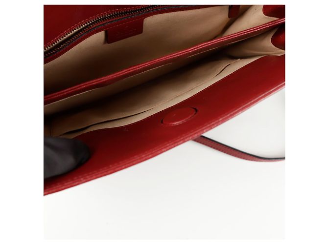 Gucci Borsa a spalla GG Marmont con catena Nero - vista 14