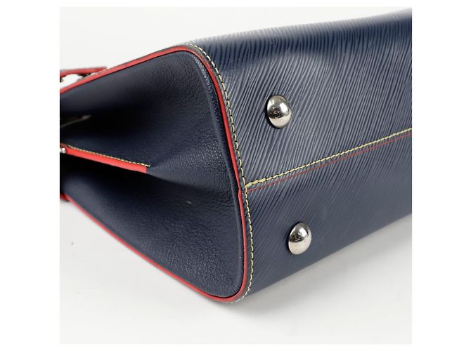 Louis Vuitton Borsa a Spalla Twist Tote Blu - vista 10