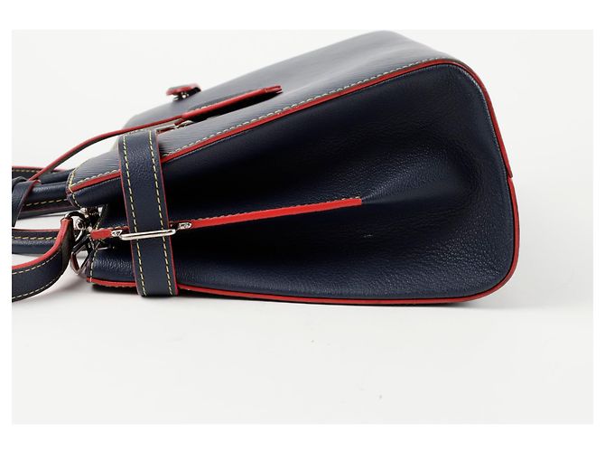 Louis Vuitton Borsa a Spalla Twist Tote Blu - vista 8