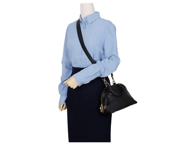 Louis Vuitton Borsa a Spalla Neo Alma BB Nero - vista 13