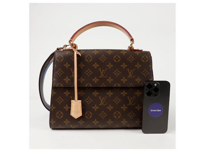 Louis Vuitton Borsa a spalla Cluny MM Marrone - vista 8