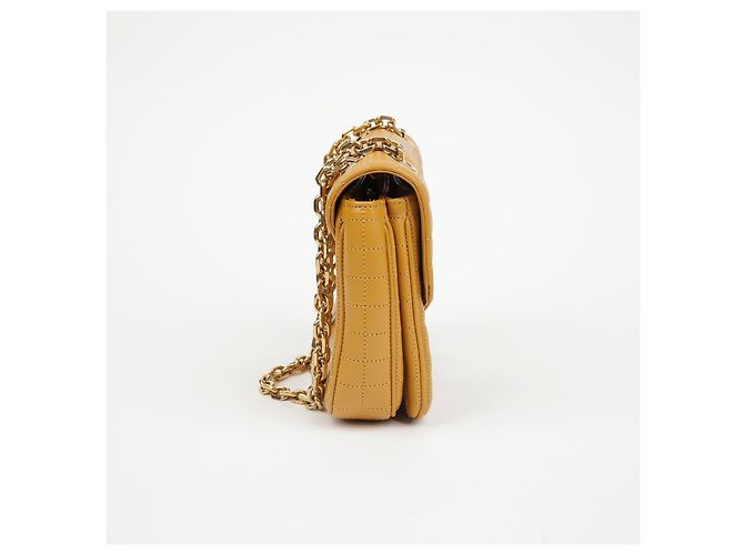 Céline Borsa a spalla piccola con catena Giallo - vista 5