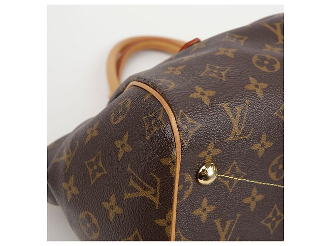 Louis Vuitton Borsa Tote GM Tivoli Marrone - vista 9