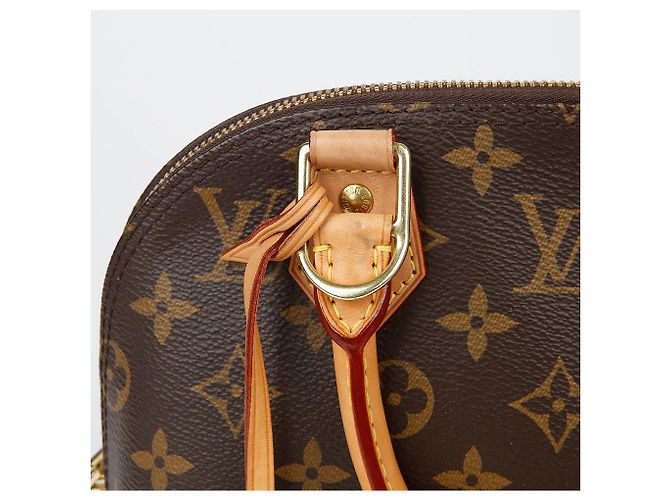 Louis Vuitton Borsa a Spalla Alma BB Marrone - vista 3