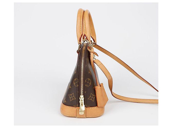 Louis Vuitton Borsa a Spalla Alma BB Marrone - vista 8