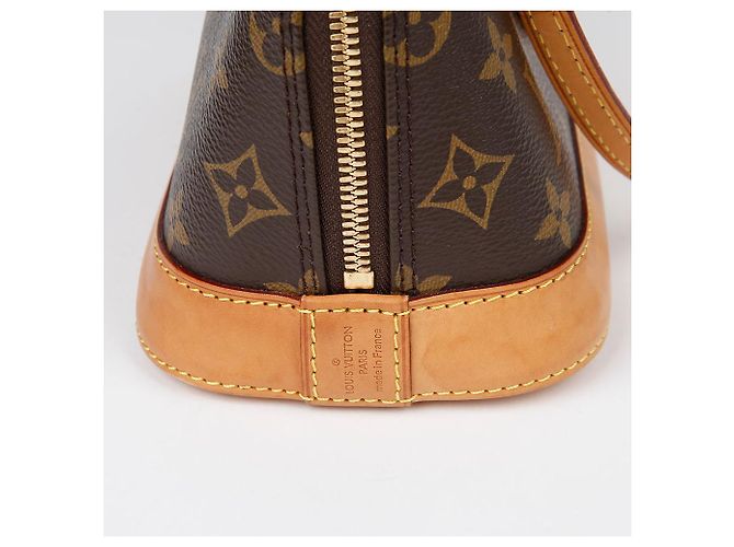 Louis Vuitton Borsa a Spalla Alma BB Marrone - vista 9
