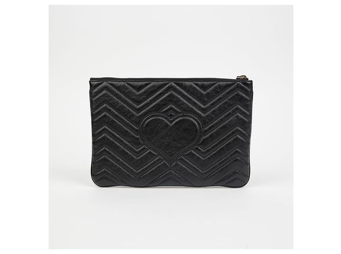 Gucci GG Marmont Pouch Schwarz - Ansicht 4