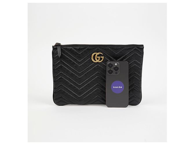 Gucci GG Marmont Pouch Schwarz - Ansicht 7