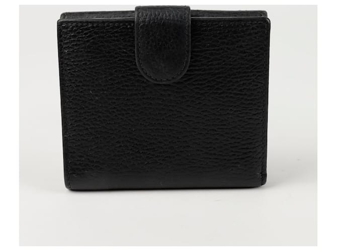 Gucci Portafoglio Interlocking Nero - vista 2