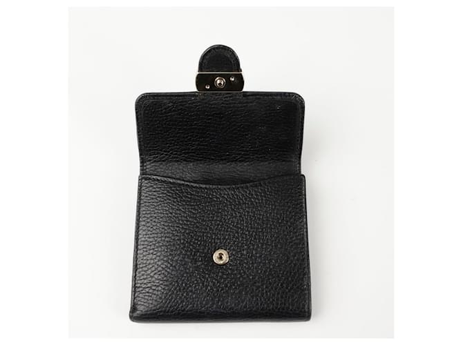 Gucci Portafoglio Interlocking Nero - vista 7