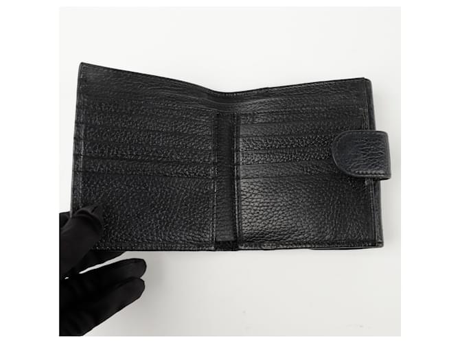 Gucci Portafoglio Interlocking Nero - vista 9