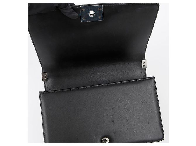 Boy Chanel Borsa a tracolla grande per ragazzo Nero - vista 12