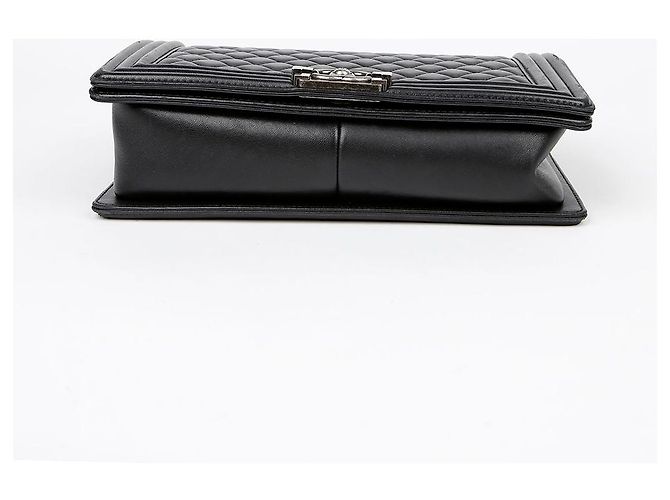 Boy Chanel Borsa a tracolla grande per ragazzo Nero - vista 8