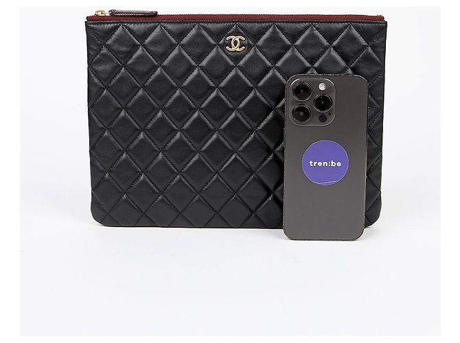 Chanel Clutch Clásica New Medium Negro - vista 11