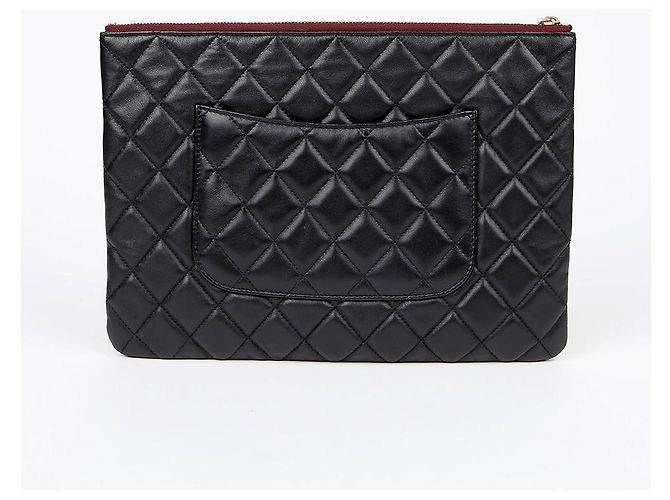 Chanel Clutch Clásica New Medium Negro - vista 4