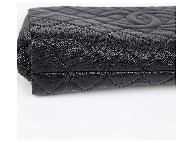 Timeless Chanel Clutch logo CC senza tempo Nero - vista 7