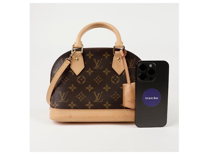 Louis Vuitton Borsa a Spalla Alma BB Marrone - vista 10