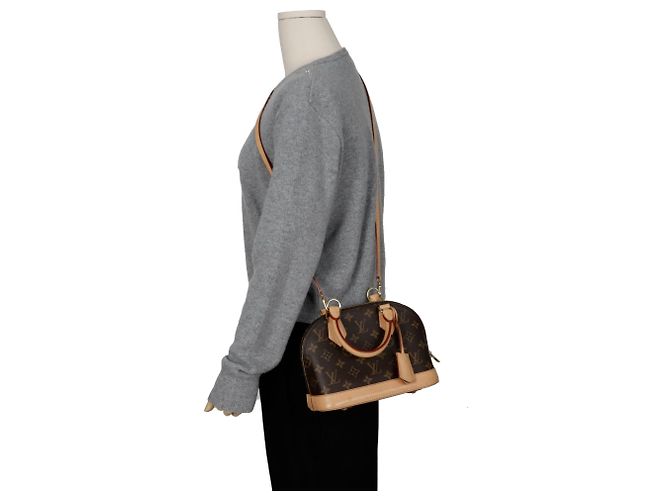 Louis Vuitton Borsa a Spalla Alma BB Marrone - vista 12