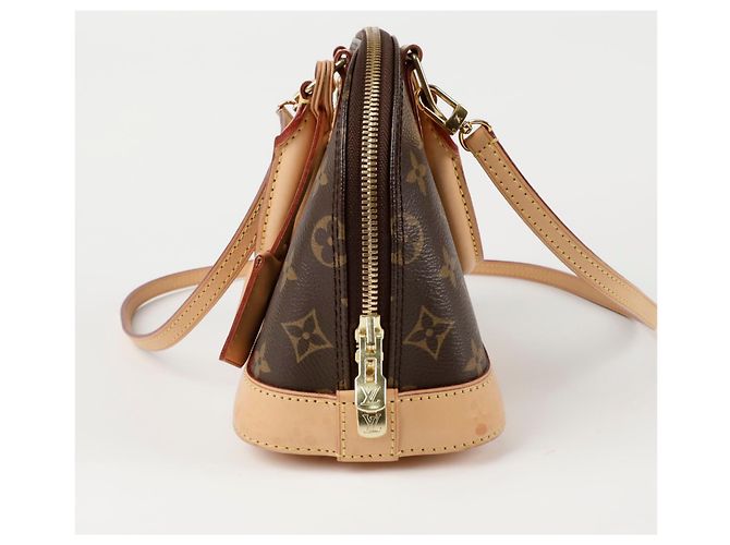 Louis Vuitton Borsa a Spalla Alma BB Marrone - vista 4