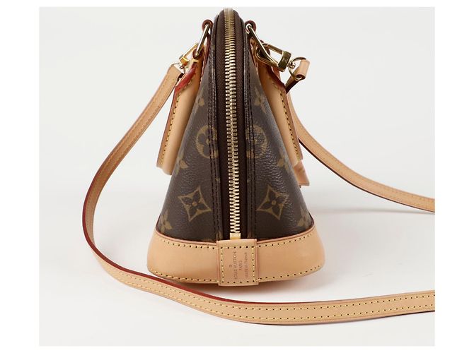 Louis Vuitton Borsa a Spalla Alma BB Marrone - vista 6