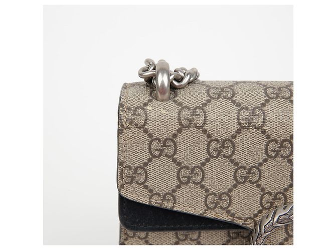 Gucci Borsa a tracolla mini catena Dionysus Marrone - vista 2