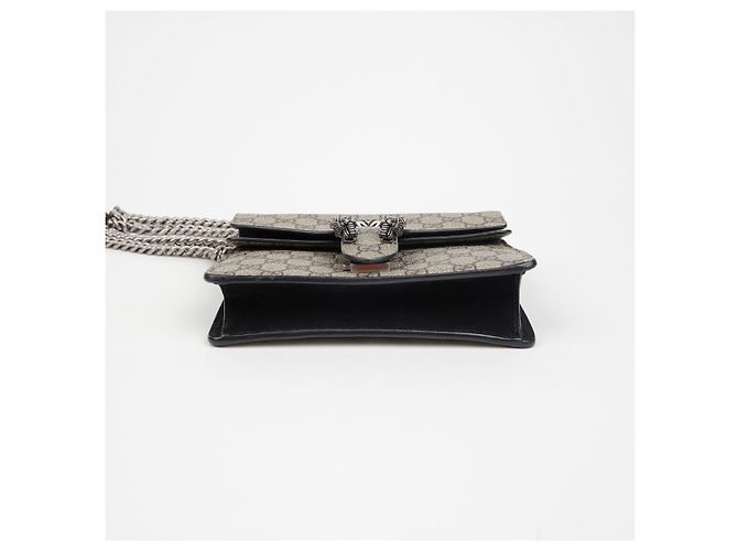 Gucci Borsa a tracolla mini catena Dionysus Marrone - vista 7