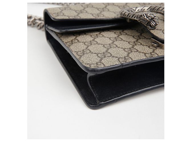 Gucci Borsa a tracolla mini catena Dionysus Marrone - vista 8