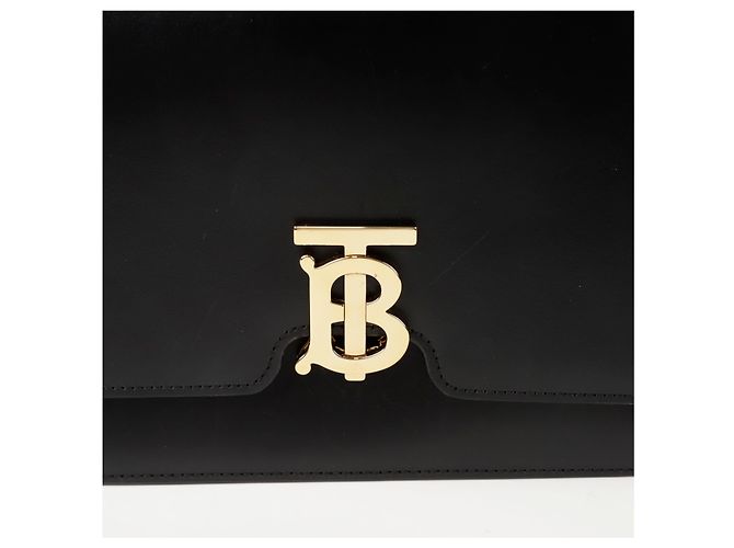 Burberry Borsa a tracolla media TB Nero - vista 2