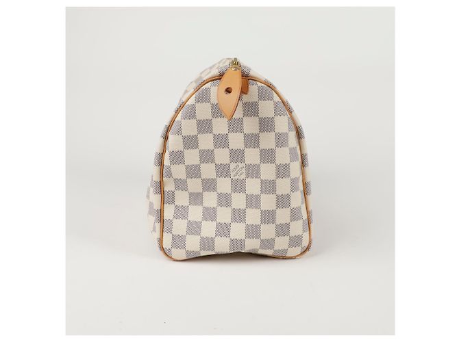 Louis Vuitton Speedy Tote Tasche Weiß - Ansicht 5