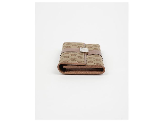Gucci Cartera larga GG Flap Castaño - vista 5