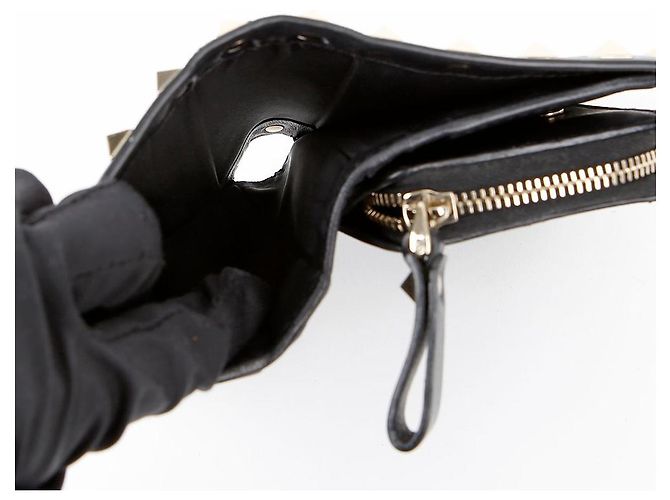 Valentino Cartera Rockstud Negro - vista 11
