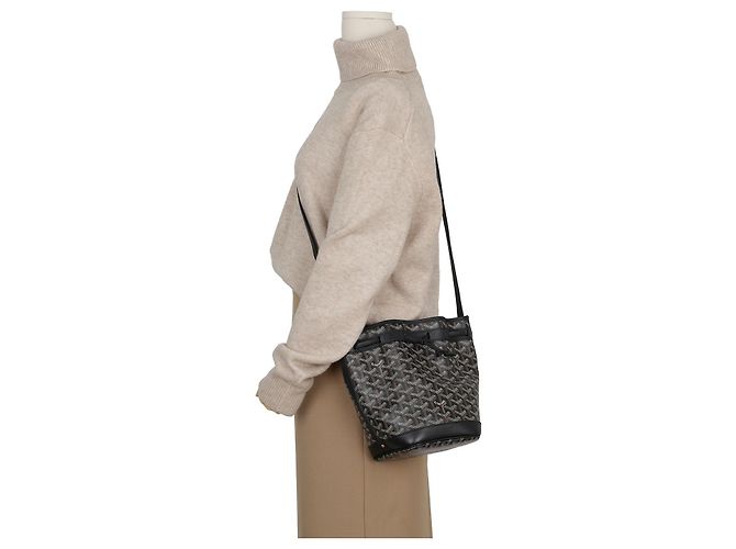 Goyard Borsa a Spalla Bucket Petit Fluo PM Nero - vista 14