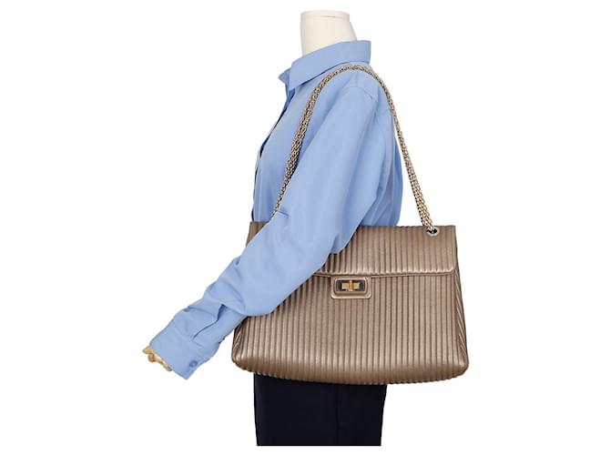 Chanel Borsa a tracolla con catena Marrone - vista 10