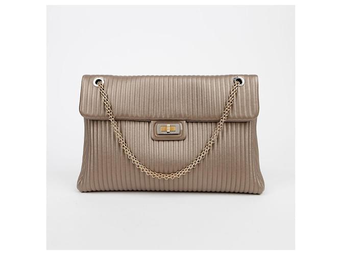 Chanel Borsa a tracolla con catena Marrone - vista 2