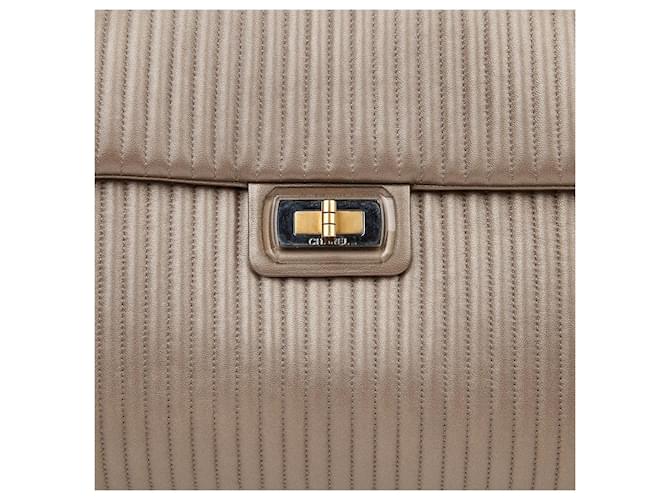 Chanel Borsa a tracolla con catena Marrone - vista 3