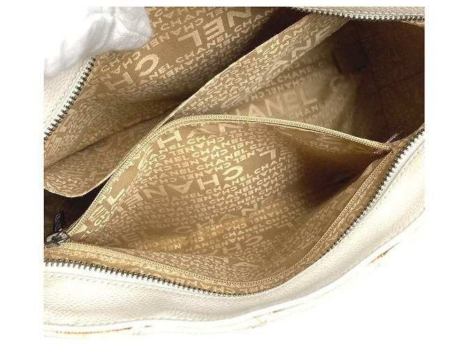 Borsa tote Reissue matelassé di Chanel Bianco - vista 16
