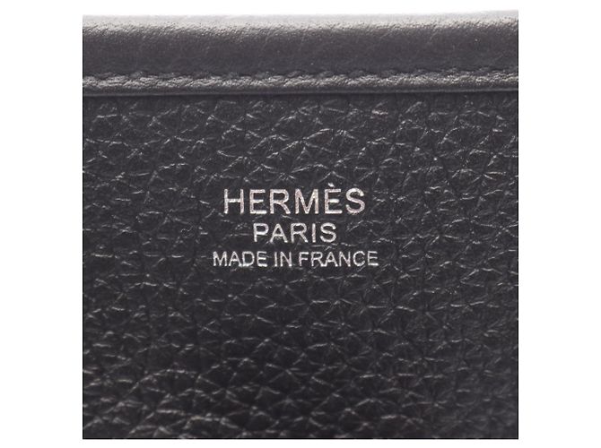 Borsa a Spalla Hermès Evelyn 3 Trois PM Nero - vista 4