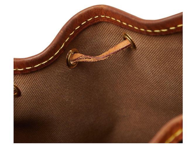 Noe Borsa a spalla mini Nano Noé Monogram Louis Vuitton Marrone - vista 13