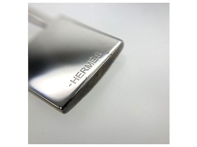 Collar Hermès O'KELLY PENDANT PM Castaño Gris pardo - vista 7
